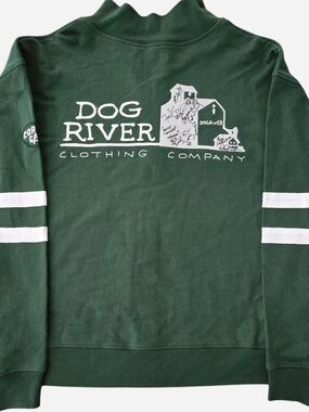 Corner Gas Dog River Hoodie With All Cast Signed Sweater Size Lg